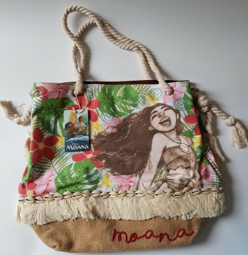 Loungefly Disney Moana Tote Bag With Rope Handle