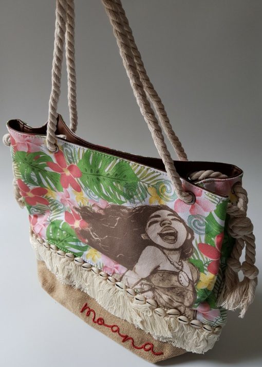 Loungefly Disney Moana Tote Bag With Rope Handle