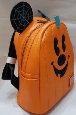 Mickey pumpkin loungefly backpack online