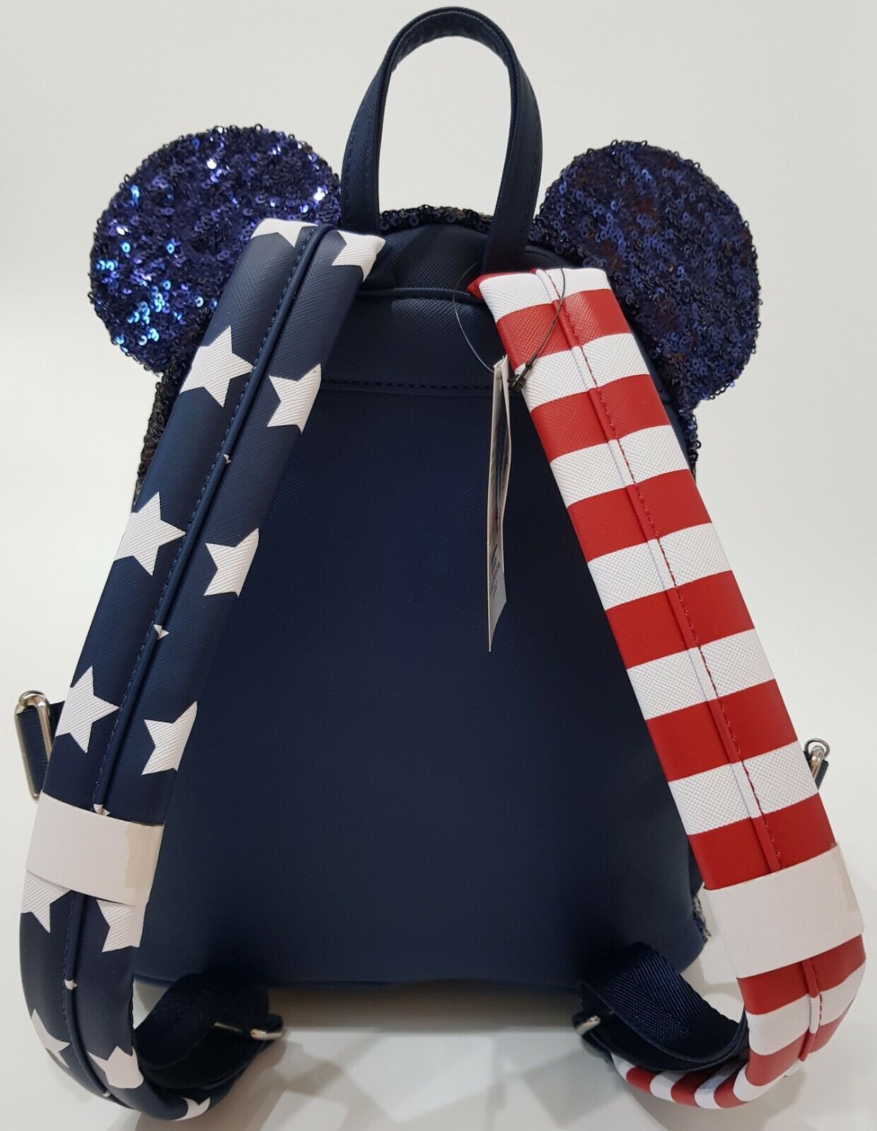 Minnie mouse sequined stars and stripes mini backpack by loungefly sale