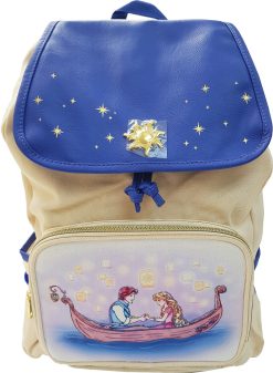 Loungefly Disney Tangled Rapunzel Canvas Backpack