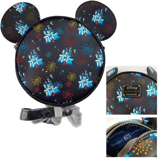 Loungefly Disneyland 65th Anniversary Crossbody Bag