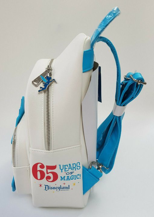 Loungefly Disneyland Castle 65th Anniversary Sling To Mini Backpack Bag