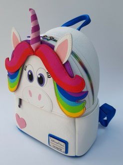 Loungefly x Disney Parks Inside Out Rainbow Unicorn Mini Backpack