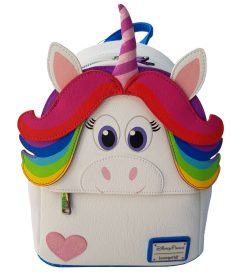 Loungefly x Disney Parks Inside Out Rainbow Unicorn Mini Backpack