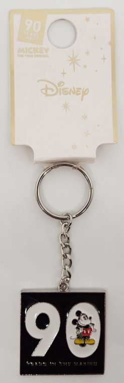 Primark Disney Mickey Mouse 90th Birthday Metal Keyring