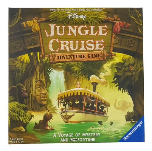 Ravensburger Disney Park Attraction Jungle Cruise Adventure Board Game