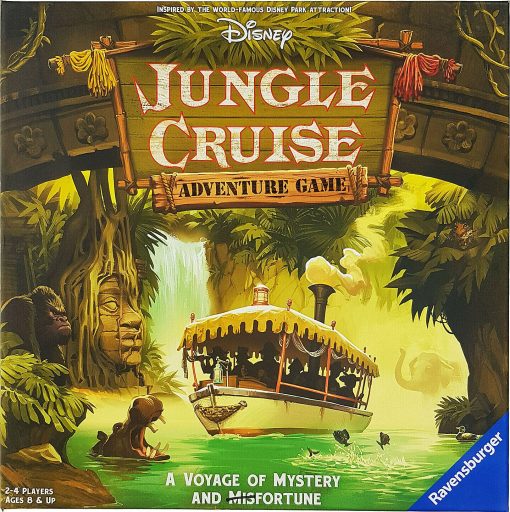 Ravensburger Disney Park Attraction Jungle Cruise Adventure Board Game