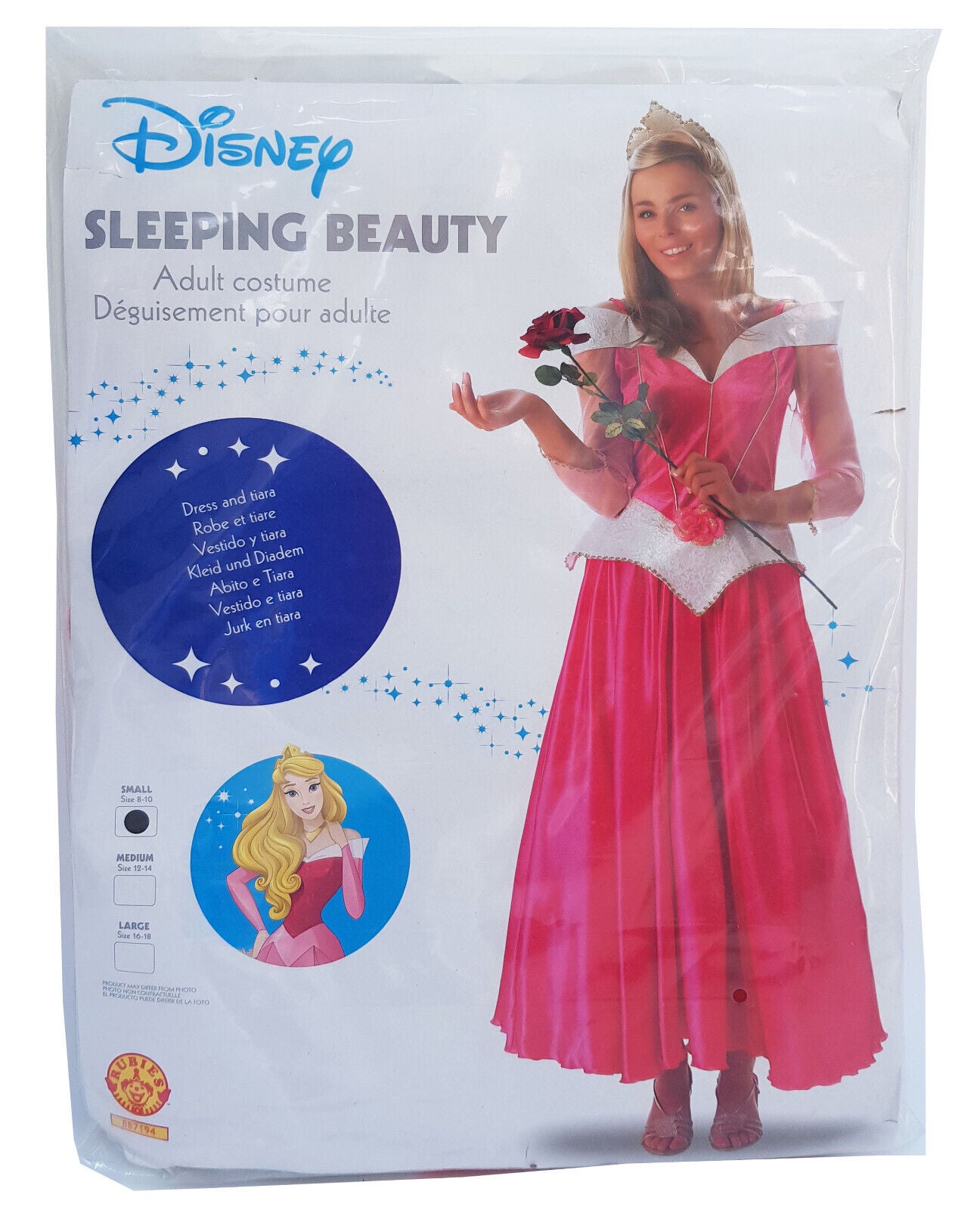 Rubies Disney Sleeping Beauty Aurora Adult Fancy Dress Costume Small Size 8 10 Shop The Mouse