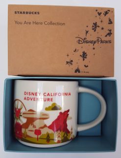 Starbucks Disney California Adventure You Are Here Boxed Coffee Mug