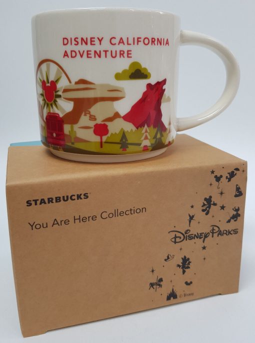 Starbucks Disney California Adventure You Are Here Boxed Coffee Mug