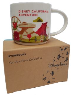 Starbucks Disney California Adventure You Are Here Boxed Coffee Mug