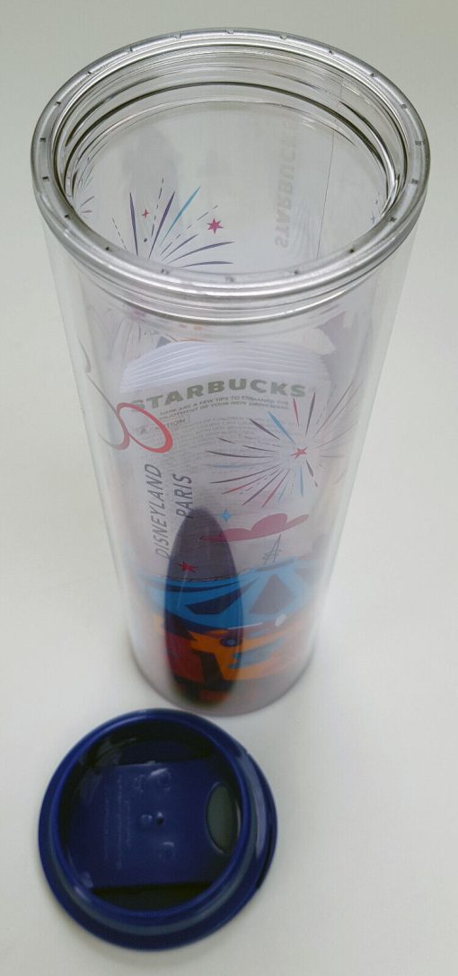 Starbucks Disneyland Paris 30th Anniversary Reusable Travel Mug Tumbler