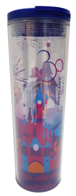 Starbucks Disneyland Paris 30th Anniversary Reusable Travel Mug Tumbler