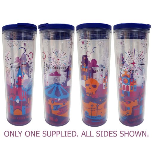 Starbucks Disneyland Paris 30th Anniversary Reusable Travel Mug Tumbler