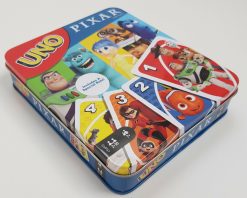 UNO Disney Pixar Family Card Game In Storage Tin Special Rule Edition