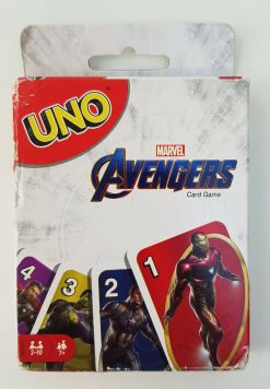 UNO Marvel Avengers Card Game Family Special Rule Edition