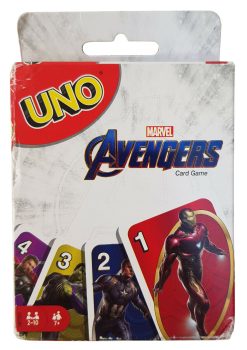 UNO Marvel Avengers Card Game Family Special Rule Edition