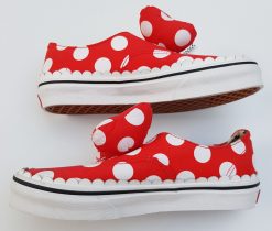 Vans Disney Minnie Mouse Gore Trainers Kids UK Size 2.5