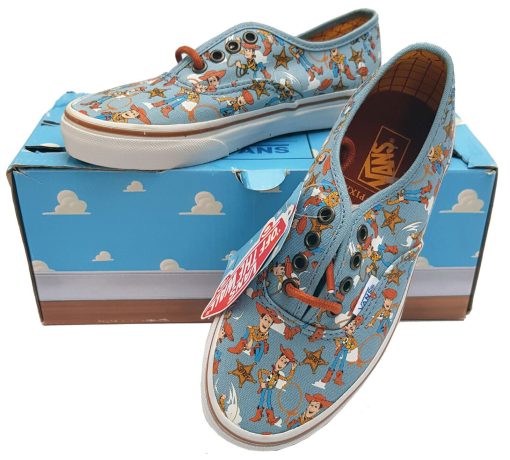 Vans Disney Toy Story Woody Trainers Kids UK Size 13.5