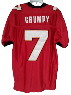 Walt Disney World Grumpy Rage USA Football Jersey Top Shirt Adults Small S