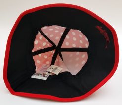 Walt Disney World Minnie Mouse Red Polka Dot Bucket Hat With Ears & Bow