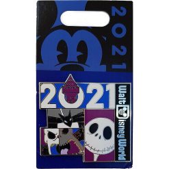 Walt Disney World Parks Jack Skellington 2021 Pin Trading Badge