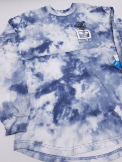 Walt Disney World Stitch Tie Dye Blue Spirit Jersey Adults XS X-Small