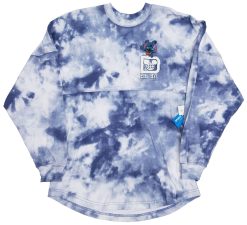 Walt Disney World Stitch Tie Dye Blue Spirit Jersey Adults XS X-Small