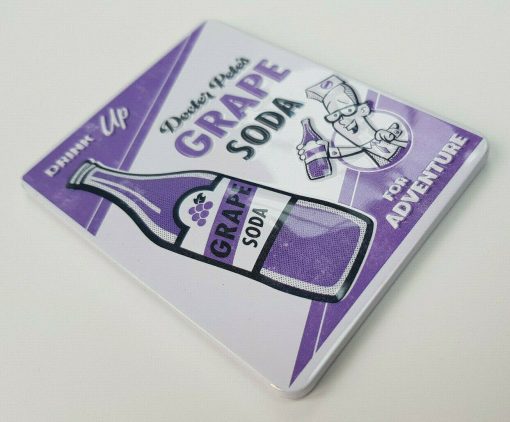 Walt Disney World Up Docter Petes Grape Soda Tin Magnet