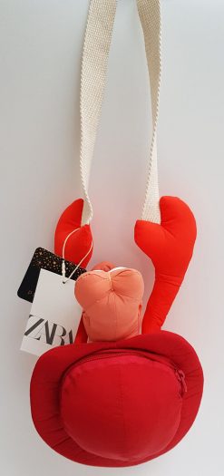 Zara x Disney The Little Mermaid Sebastian Crossbody Kids Bag